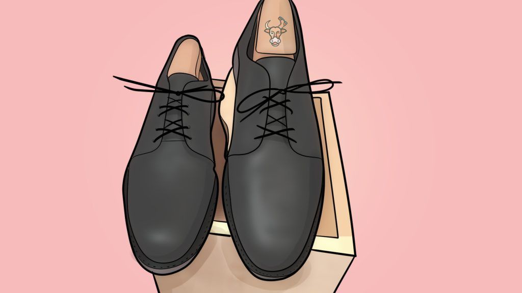 over-under lacing dress shoes